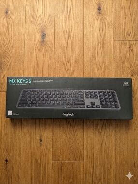 Logitech MX S Wireless Keyboard - Charcoal Black